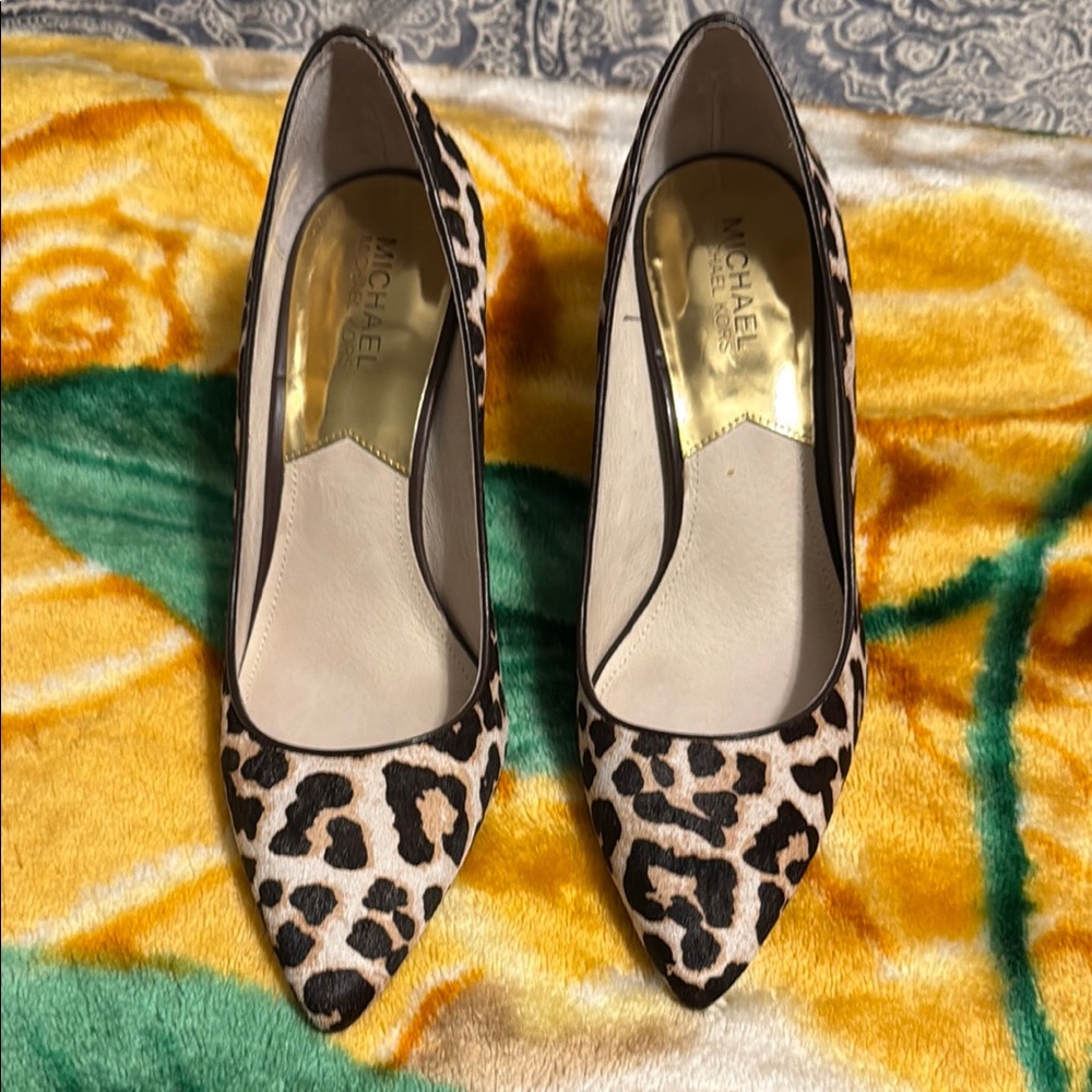 Michael Kors Leopard Print Women's Heels